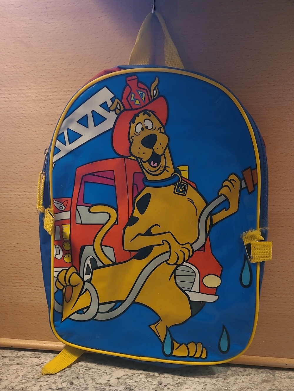 RARE Scooby-Doo Backpack Fire Dept Vintage 2005 See Photos
